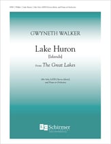 Lake Huron (Islands) SATB choral sheet music cover